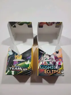 Pokemon TCG Sun & Moon Team Up & Cosmic Eclipse Build & Battle Box - EMPTY - Image 5