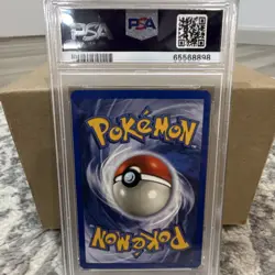 Pokemon 1999 Base Set Pikachu Yellow Cheeks PSA 9 #58/102 Regular English TCG - Image 2
