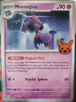 Mismagius 088/193 Trick or Trade 2023- Pokemon NM Stage 1 Psychic - Image 1