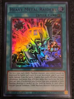 Yu-Gi-Oh! Heavy Metal Raiders 1st Ed. LDS1-EN077 Ultra Rare Purple NM x1 - Image 1