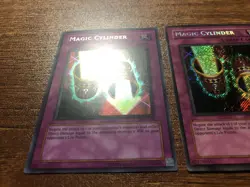 Yugioh - 2x Magic Cylinder LON-104 - Secret Rare - LP - Image 2