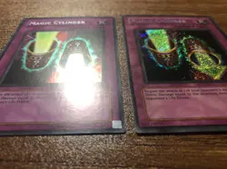 Yugioh - 2x Magic Cylinder LON-104 - Secret Rare - LP - Image 5