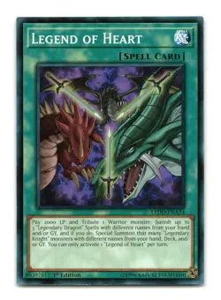Legend of Heart - LEDD-ENA24 1st Edition - YuGiOh-LP - Image 1