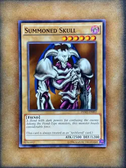 Yugioh Summoned Skull DEM2-EN002 Common NM - Image 1