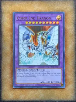 Yugioh Cyber End Dragon SDCS-EN041 Ultra Rare 1st Ed NM - Image 1