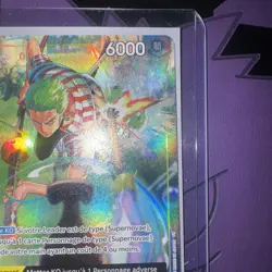 ONE PIECE TCG Les Sept de la Mer d'Azur / OP14 : Roronoa Zoro TR OP12-113 FR - Image 4