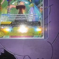 ONE PIECE TCG Les Sept de la Mer d'Azur / OP14 : Roronoa Zoro TR OP12-113 FR - Image 5