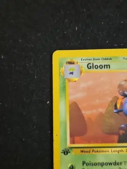 Gloom Jungle Regular Card 37/64 1st Edition Uncommon Pokemon Card MP - Image 2