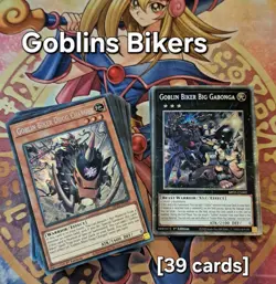 Yugioh! GOBLIN BIKER 36 cards Deck Core - Big Gabonga Crazy Beast Grand Entrance - Image 1
