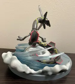Pokemon Shiny Rayquaza Hidden Fates Figure Premium Card Holder Statue - Image 3