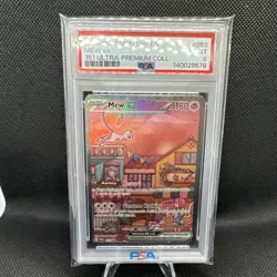 Mew ex 053 Sv: Scarlet & Violet Promo Cards Holo PSA 9 - Image 1