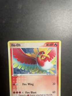 Pokemon TCG Ho-Oh 1/17 Holo Rare Card Pop Series 5 HP+ - Image 2
