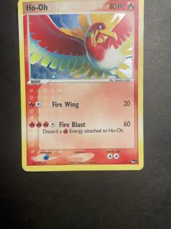 Pokemon TCG Ho-Oh 1/17 Holo Rare Card Pop Series 5 HP+ - Image 3