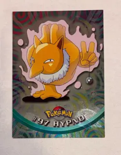 Hypno #97 - Topps BLUE LOGO - TV Series 2 -holofoil- POKEMON CARD - MP - Image 1