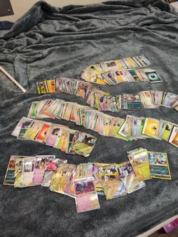Large Pokemon Card Collection Holos, Full Art, EX V Vmax over 400 cards new Sets - Image 1