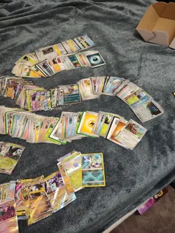 Large Pokemon Card Collection Holos, Full Art, EX V Vmax over 400 cards new Sets - Image 2