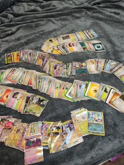 Large Pokemon Card Collection Holos, Full Art, EX V Vmax over 400 cards new Sets - Image 3
