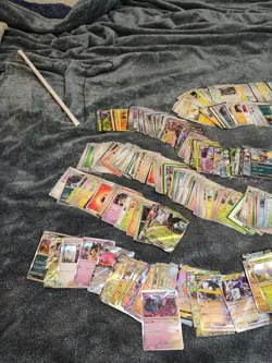 Large Pokemon Card Collection Holos, Full Art, EX V Vmax over 400 cards new Sets - Image 4