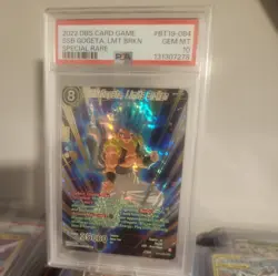 SSB Gogeta Limits Broken BT19-084 SPR Dragon Ball Super Fighters Ambition Card - Image 2