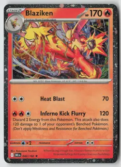 Blaziken (Cosmos Holo) 042/182 - Miscellaneous Cards & Products Holo - PTCG - Image 1
