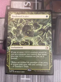 Hardened Scales Wilds of Eldraine: Enchanting Tales RARE MTG - Image 1