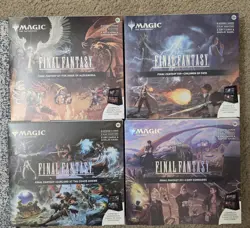 Magic The Gathering: Final Fantasy Scene Box Bundle Set of 4 BRAND NEW, SEALED - Image 1