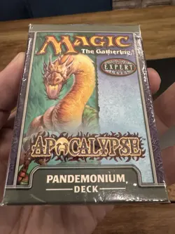 MtG Apocalypse Pandemonium Theme Deck - Sealed, great condition - Image 1