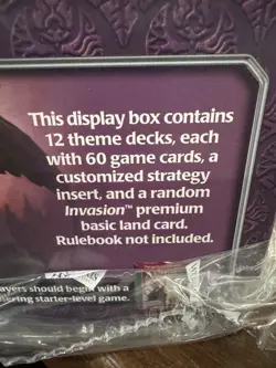 MtG Apocalypse Pandemonium Theme Deck - Sealed, great condition - Image 3
