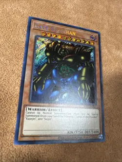 🔥 YUGIOH Gate Guardian MRD-EN000 Metal Raiders SECRET RARE NEAR MINT - Image 3