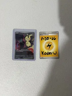 2026 Pokemon Ascended Hero’s Team Rockets Mimikyu IR 238/217 Pack Fresh NM - Image 1