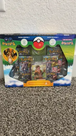UPSIDE DOWN ERROR BOX! Pokemon go Team Instinct Special Collection SEALED - Image 2