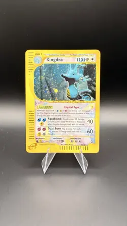 Kingdra - 148/147 - Pokemon Aquapolis Crystal Holo Card - Image 3