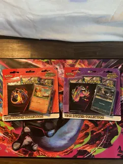 Lot of 2 Pokemon TCG Ascended Heroes Tech Sticker Collection - Image 1