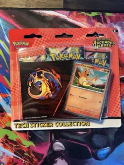 Lot of 2 Pokemon TCG Ascended Heroes Tech Sticker Collection - Image 2