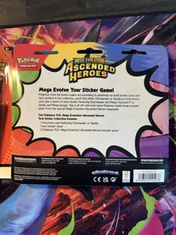 Lot of 2 Pokemon TCG Ascended Heroes Tech Sticker Collection - Image 5
