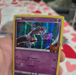Mewtwo 056/172 Holo Rare Halloween Trick or Trade 2022 Pokemon TCG - Image 4