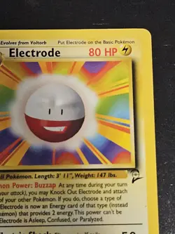Pokemon TCG Base Set 2 Electrode 25/130 Non-Holo - Rare - LP - Image 4