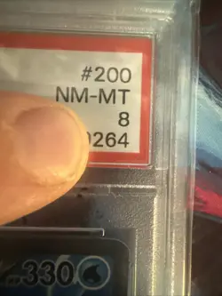 Blastoise ex 200/165 PSA 8 NM-MT Secret Rare Holo Scarlet & Violet 151 Pokemon - Image 2