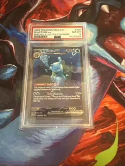 Blastoise ex 200/165 PSA 8 NM-MT Secret Rare Holo Scarlet & Violet 151 Pokemon - Image 5
