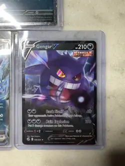 Pokemon Gengar Lot Temporal Forces Fusion Strike Trick or Trade Cosmos Holo - Image 2