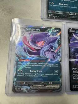 Pokemon Gengar Lot Temporal Forces Fusion Strike Trick or Trade Cosmos Holo - Image 3