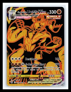 💥 Single Strike Urshifu VMAX TG29/TG30 Pokemon Brilliant Stars Secret Rare Holo - Image 1