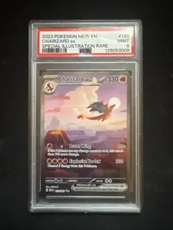 Pokemon TCG Charizard EX 199/165 Scarlet & Violet 151 Special Illustration Rare - Image 1