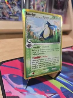 Pokemon TCG Snorlax EX Dragon Frontiers Holo Rare 10/101 Delta Species Nm/lp - Image 2