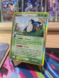 Pokemon TCG Snorlax EX Dragon Frontiers Holo Rare 10/101 Delta Species Nm/lp - Image 3