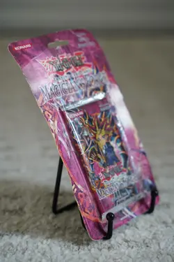 2003 Yu-Gi-Oh Magician’s Force Unlimited Blister Pack Sealed TCG Booster - Image 4