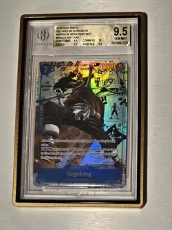 Sogeking [Manga] OP03-122 One Piece Card Game Pillars of Strength BGS 9.5 - Image 1