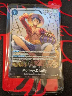 One Piece Monkey D. Luffy P-075 English Promo Tin Set Vol 2 Exclusive SEALED - Image 1