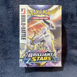 Pokemon Sword and Shield Brilliant Stars Build and Battle Box - 4 Booster Packs 820650850103 - Image 1