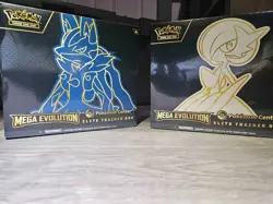 Mega Evolution Pokemon Center ETB Elite Trainer Box Set Sealed Gardevoir&Lucario - Image 1